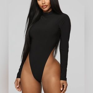 Hips For Days Bodysuit- Black